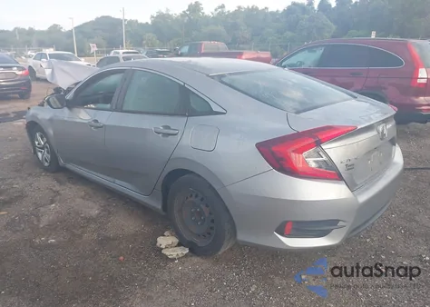 2017 Honda Civic Lx from USA, damaged, VIN 19XFC2F52HE066052